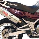 Scarico GPR compatibile con Kawasaki Kle 500 1991-2007 - Trioval