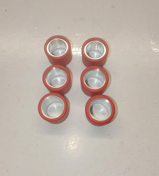 Rulli Variatore Polini Rosse  10 X15,5 Gr 4,3