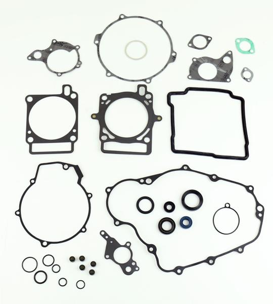 KIT GUARNIZIONI MOTORE HUSQVARNA TESTA CILINDRO 250 10-12 + OIL SEALS