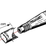 PUNTALE FILETTATO PER ESTRATTORE KYMCO L = mm. 25