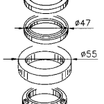 SERIE STERZO HONDA SH 300 – HONDA SILVER WING 400 -KYMCO DINK 125/300/350 – KYMCO DOWNTOWN 125/300/350 – KYMCO PEOPLE S 125/300 – KYMCO XCITING 250/300 – KYMCO SUPERDINK 125/300