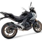 Scarico GPR compatibile con Cf Moto 700 Mt 2023-2024 - Furore Nero