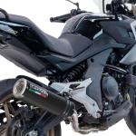 Scarico GPR compatibile con Cf Moto 700 Mt 2023-2024 - M3 Black Titanium