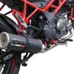 Scarico GPR compatibile con Benelli Bn 125 2018-2020 - M3 Black Titanium