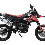 Scarico GPR compatibile con Aprilia Rx 125 2021-2024 -  Albus Evo4 -  Terminale di scarico omologato -  fornito con db killer estraibile -  catalizzatore e raccordo specifico