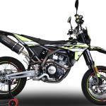 Scarico GPR compatibile con Fantic Motor 125 M Performance 2019-2020 - Furore Nero