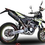 Scarico GPR compatibile con Fantic Motor 125 M Performance 2019-2020 - Furore Nero