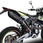 Scarico GPR compatibile con Fantic Motor 125 M Performance 2019-2020 - Furore Nero