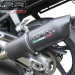 Scarico GPR compatibile con Aprilia Sl -Falco 1000 2000-2004 -  Furore Nero -  Coppia di terminali di scarico omologati -  forniti con db killer removibili e raccordi specifici