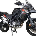 Scarico GPR compatibile con Benelli Trk 502 X 2017-2020 - Furore Evo4 Nero