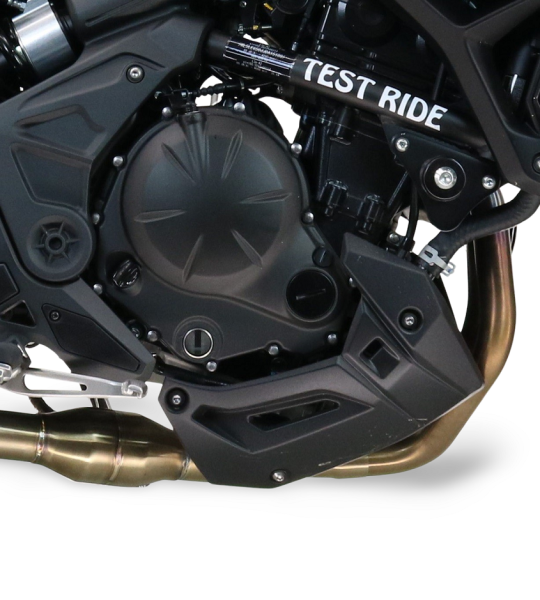 Scarico GPR compatibile con Kawasaki Z 650 RS 2024-2025 - GP-Revo Black Titanium