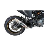 Scarico GPR compatibile con Ktm Adventure 390 2020-2020 - Deeptone Inox