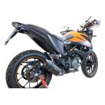 Scarico GPR compatibile con Ktm Adventure 390 2020-2020 - Furore Nero