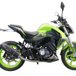 Scarico GPR compatibile con Keeway Rkf 125 2021-2023 - Furore Evo4 Nero