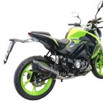 Scarico GPR compatibile con Keeway Rkf 125 2021-2023 - Furore Evo4 Nero
