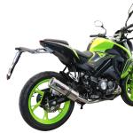 Scarico GPR compatibile con Keeway Rkf 125 2018-2020 - M3 Inox 
