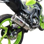 Scarico GPR compatibile con Keeway Rkf 125 2018-2020 - M3 Inox 