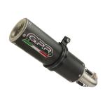 Scarico GPR compatibile con Keeway Rkf 125 2021-2023 - M3 Black Titanium