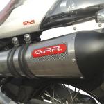 Scarico GPR compatibile con Derbi Mulhacén 659 2005-2011 - Gpe Ann. titanium