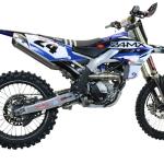 Scarico GPR compatibile con Yamaha YZ 250 FX 2020-2025 - Pentacross FULL Titanium