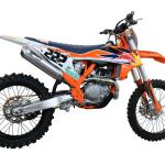 Scarico GPR compatibile con Gas Gas EX 450F 2021-2023 - Pentacross Inox