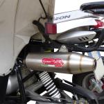 Scarico GPR compatibile con Aeon Cobra 300 2007-2021 -  Deeptone Atv -  Scarico completo omologato - fornito con db killer estraibile e collettore