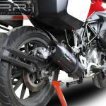 Scarico GPR compatibile con Benelli Trk 502 2017-2020 - Furore Evo4 Nero