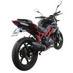 Scarico GPR compatibile con Benelli Bn 125 2018-2020 - Furore Evo4 Nero