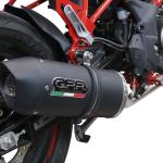 Scarico GPR compatibile con Benelli Bn 125 2018-2020 - Furore Evo4 Nero
