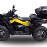 Scarico GPR compatibile con Can Am Outlander 800 R short chassis 2013-2015 - Deeptone Atv