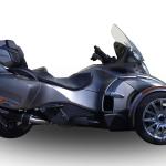 Scarico GPR compatibile con Can Am Spyder 1000 Rs -RSs 2013-2016 - Furore Nero