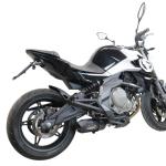 Scarico GPR compatibile con Cf Moto 400 NK 2021-2023 - Furore Nero