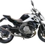 Scarico GPR compatibile con Cf Moto 400 NK 2021-2023 - Furore Evo4 Nero