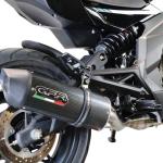 Scarico GPR compatibile con Cf Moto 650 Mt 2021-2024 - Furore Evo4 Poppy