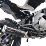 Scarico GPR compatibile con Cf Moto 650 Mt 2021-2024 - M3 Poppy 