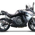 Scarico GPR compatibile con Cf Moto 650 Gt 2022-2024 - M3 Inox 