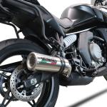 Scarico GPR compatibile con Cf Moto 650 Gt 2022-2024 - M3 Titanium Natural