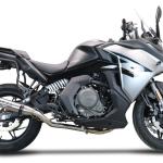 Scarico GPR compatibile con Cf Moto 650 Gt 2022-2024 - Deeptone Inox