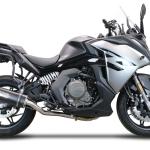 Scarico GPR compatibile con Cf Moto 650 Gt 2022-2024 - Furore Nero