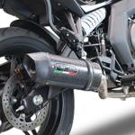 Scarico GPR compatibile con Cf Moto 650 Gt 2022-2024 - Furore Poppy
