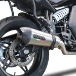Scarico GPR compatibile con Cf Moto 650 Gt 2022-2024 - Gpe Ann. Titanium