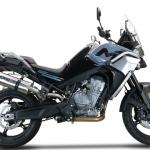 Scarico GPR compatibile con Cf Moto 800 Mt Sport 2022-2024 - Dual Titanium