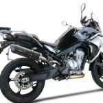 Scarico GPR compatibile con Cf Moto 800 Mt Touring 2022-2024 - Furore Evo4 Poppy