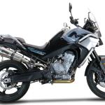 Scarico GPR compatibile con Cf Moto 800 Mt Touring 2022-2024 - GP Evo4 Titanium