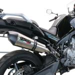 Scarico GPR compatibile con Cf Moto 800 Mt Touring 2022-2024 - GP Evo4 Titanium