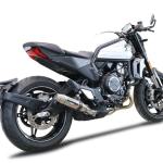 Scarico GPR compatibile con Cf Moto 700 CL-X Adv 2022-2024 - Deeptone Inox