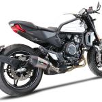 Scarico GPR compatibile con Cf Moto 700 CL-X Adv 2022-2024 - Gpe Ann. titanium