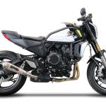Scarico GPR compatibile con Cf Moto 700 CL-X Adv 2022-2024 - Powercone Evo