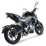 Scarico GPR compatibile con Cf Moto 300 NK 2022-2024 - M3 Poppy 