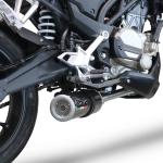 Scarico GPR compatibile con Cf Moto 300 NK 2022-2024 - M3 Poppy 